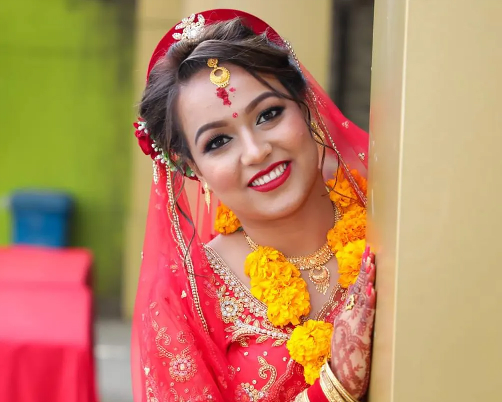 Bridal makeup